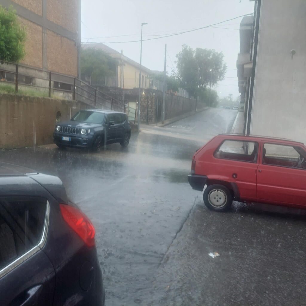 maltempo cinquefrondi calabria