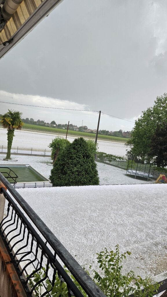 maltempo grandine San biagio di Callalta veneto