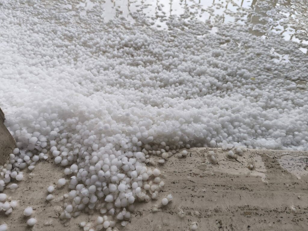 maltempo grandine cuorgnè piemonte