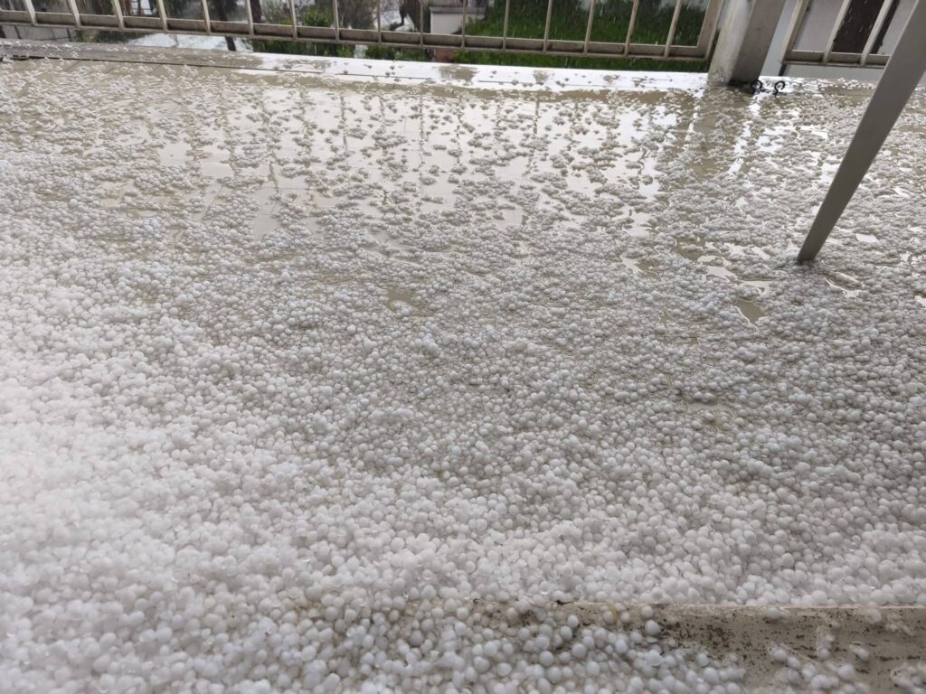 maltempo grandine cuorgnè piemonte