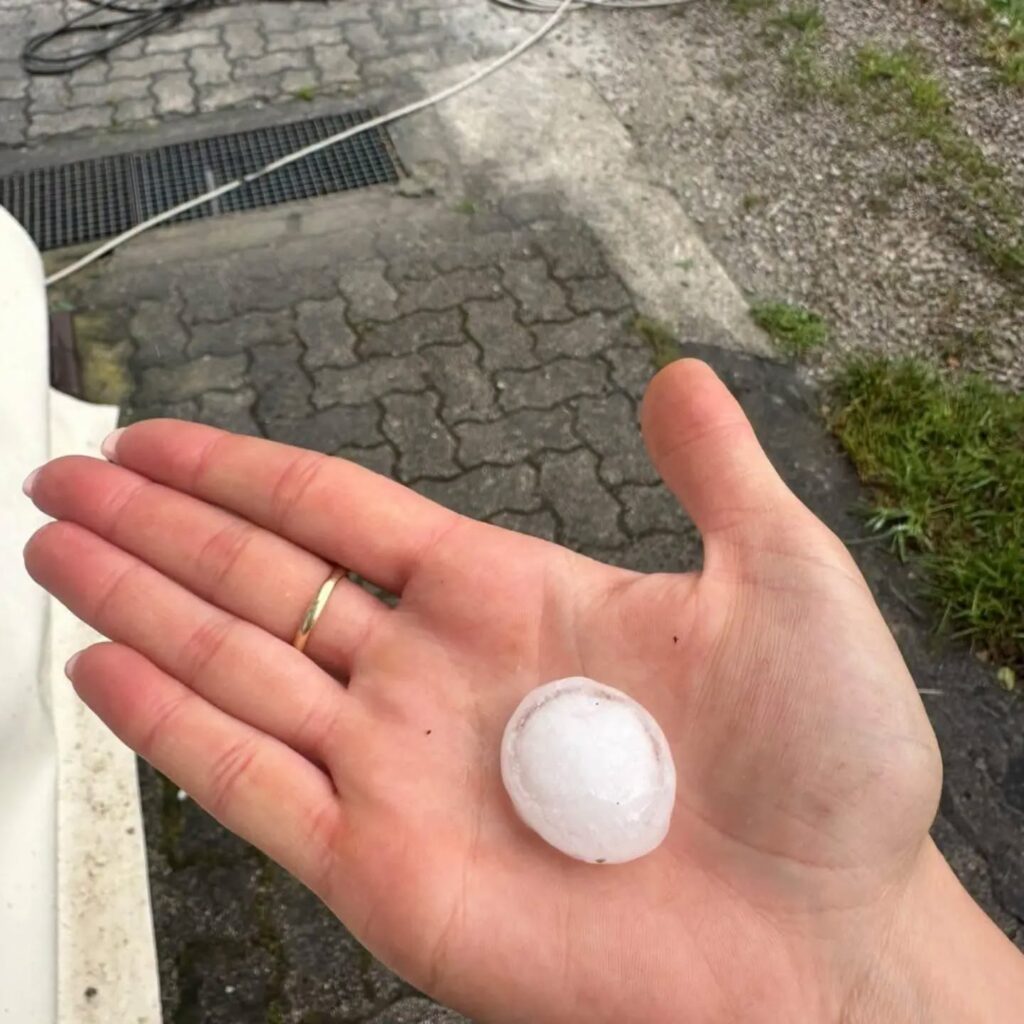 maltempo grandine trentino