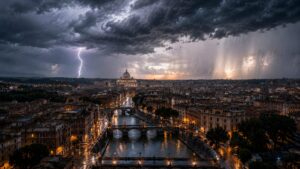maltempo roma