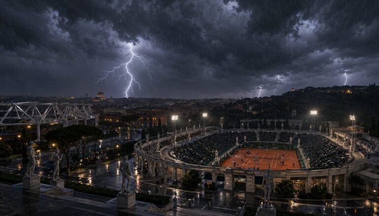 maltempo roma lazio
