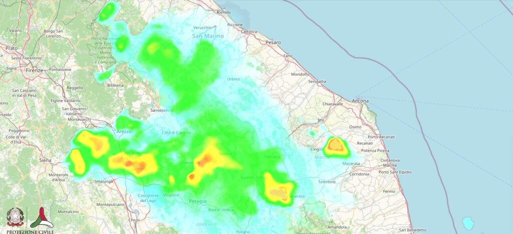 maltempo temporali oggi