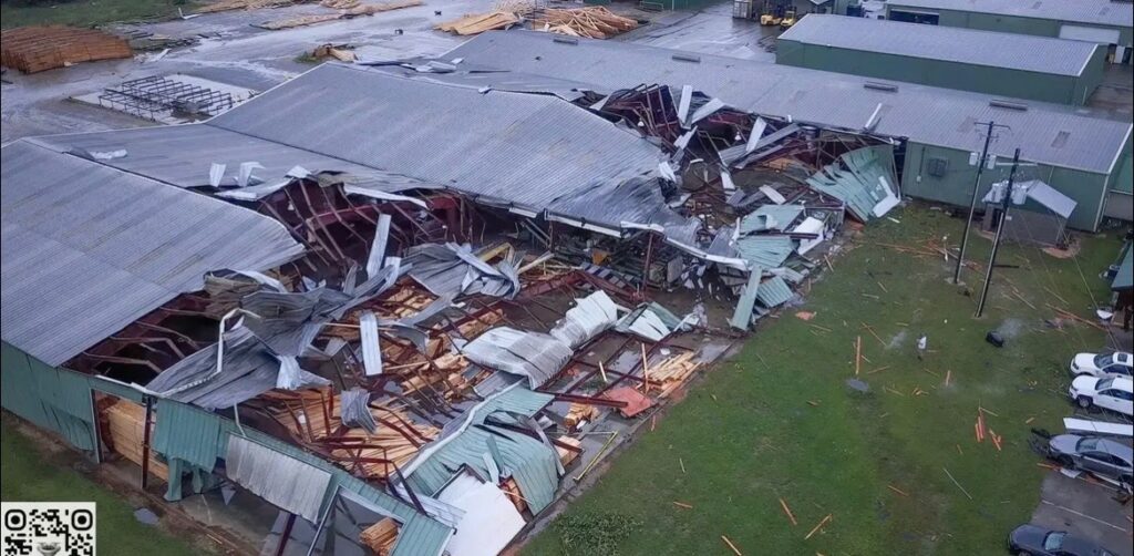 maltempo tornado mississippi usa