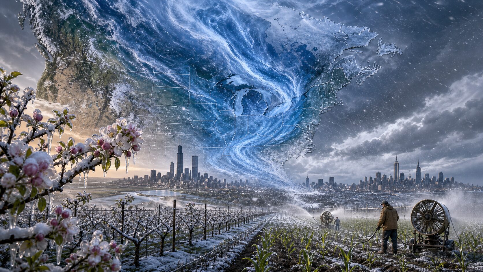 meteo usa freddo maggio