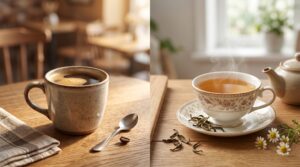 scelta tè caffè