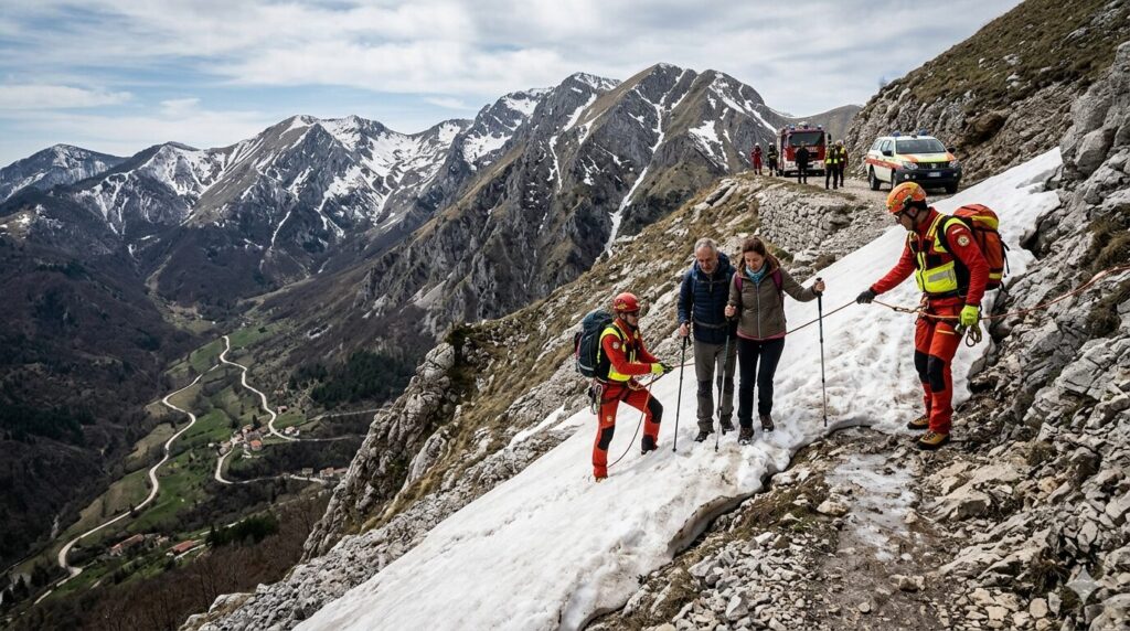 soccorso alpino montagna