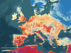 temperature terrestri europa 26 maggio 2026