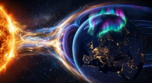 tempesta geomagnetica sole vento solare