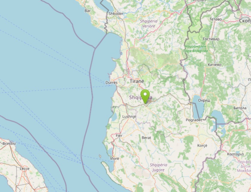 terremoto albania