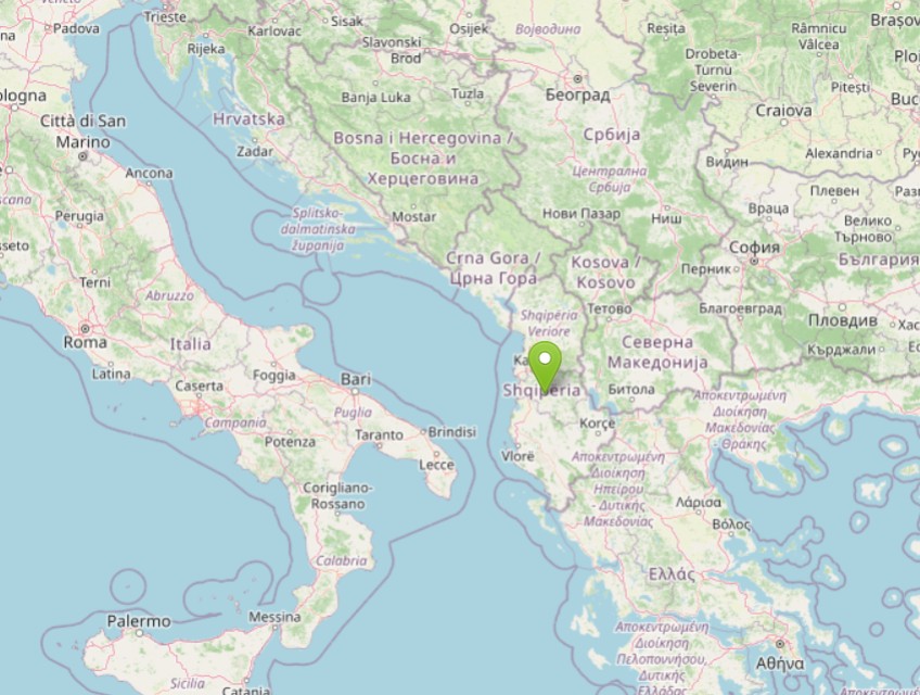 terremoto albania