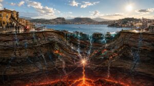 terremoto campi flegrei piogge