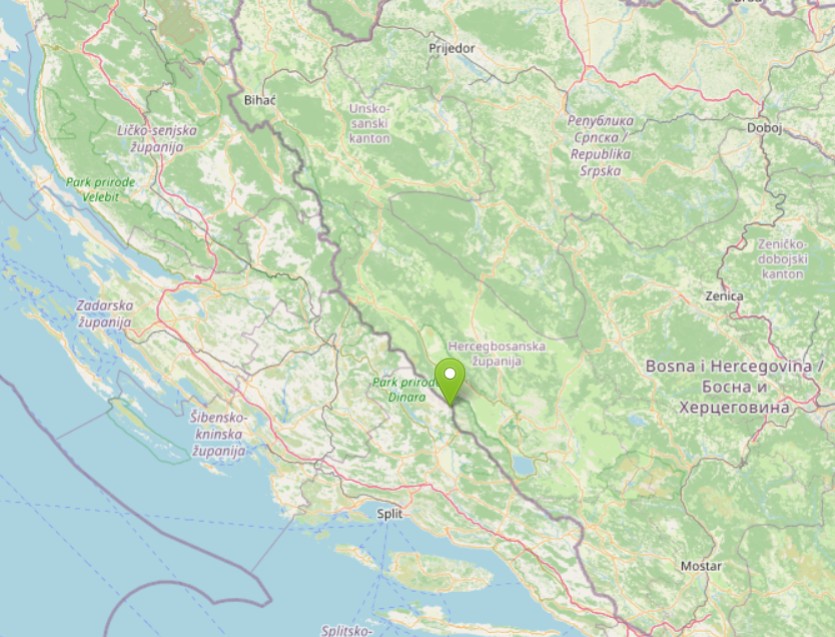 terremoto croazia bosnia