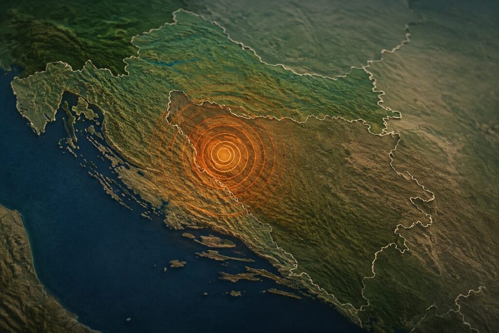 terremoto croazia bosnia meteoweb