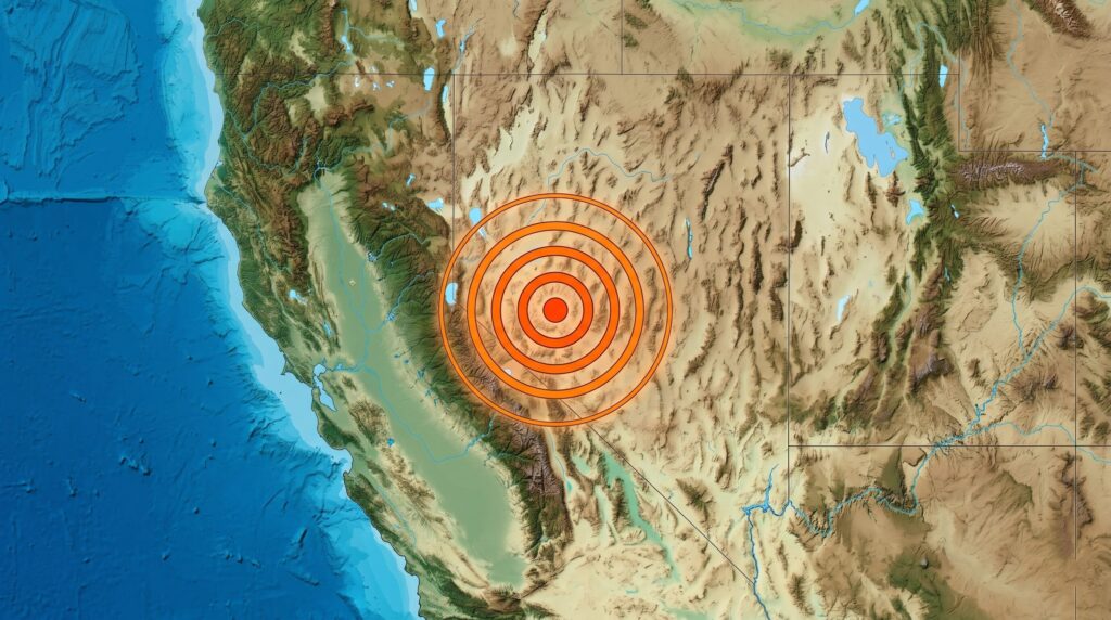 terremoto nevada oggi