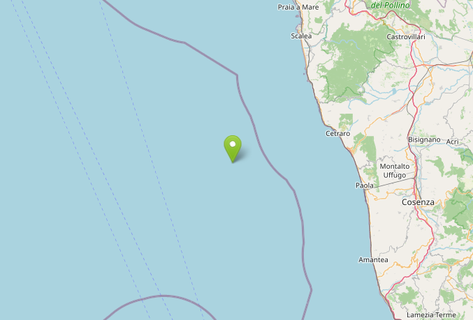 terremoto oggi calabria