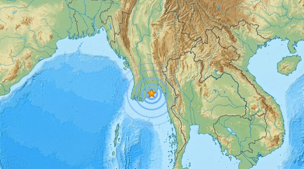terremoto oggi myanmar