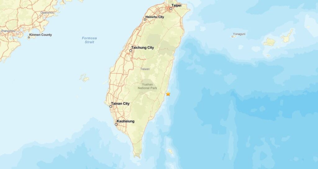 terremoto taiwan
