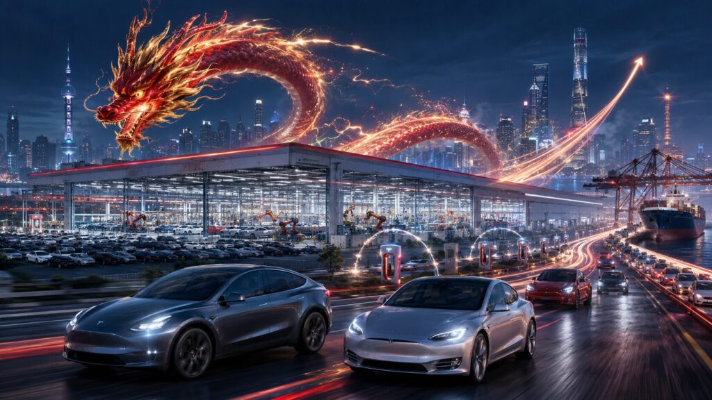 tesla cina