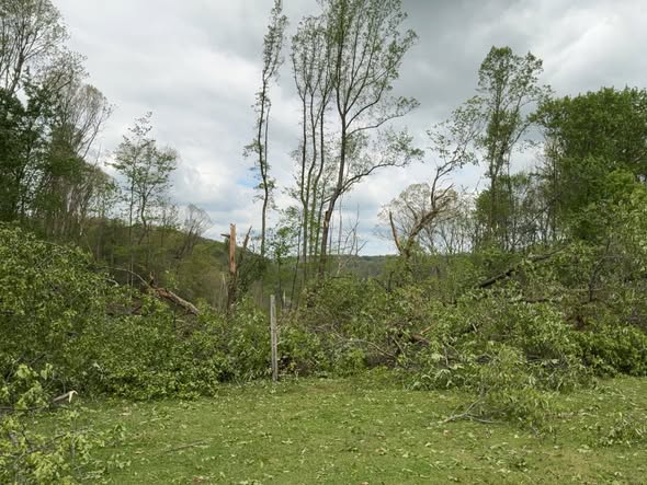 tornado west virginia usa