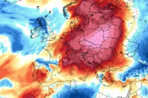 Caldo record Europa orientale