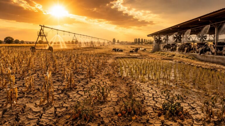 Caldo siccità agricoltura