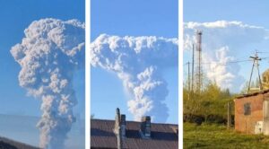 Eruzione vulcano Russia