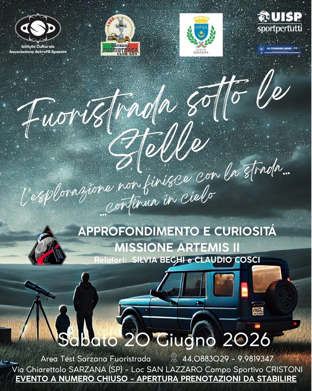 Fuoristrada sotto le Stelle