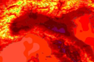 Gran caldo centro-nord Italia