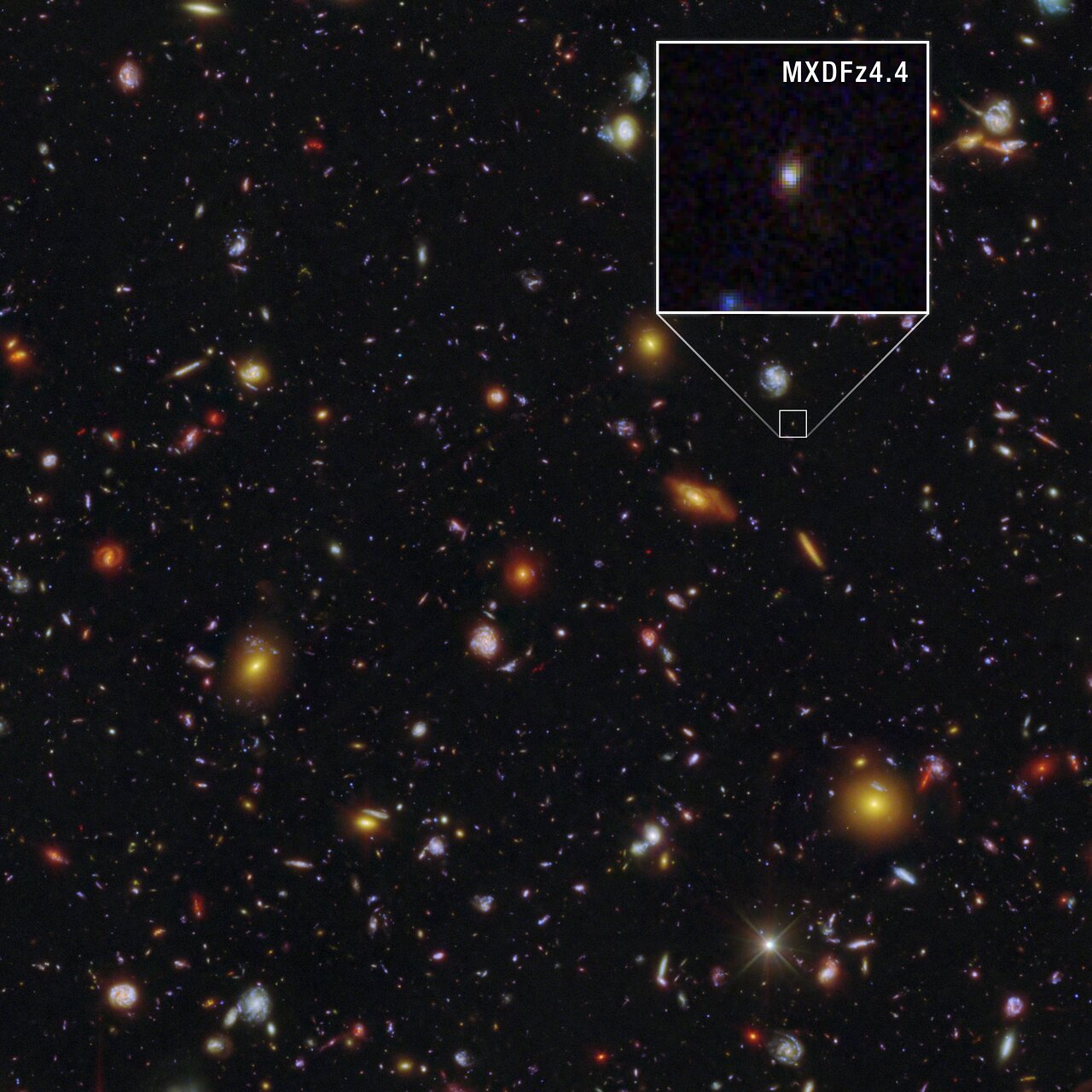 Hubble luce galassia