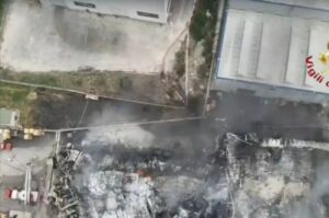 Incendio Camerano