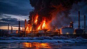 Incendio Russia