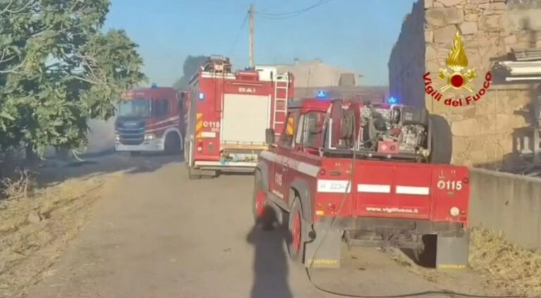 Incendio Sardegna