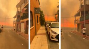 Incendio Spagna