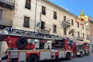 Incendio hotel Arezzo