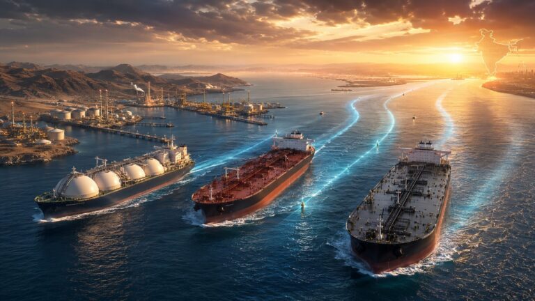 India petrolio Stretto Hormuz