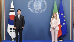 Italia Corea Meloni