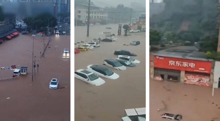 Maltempo Cina