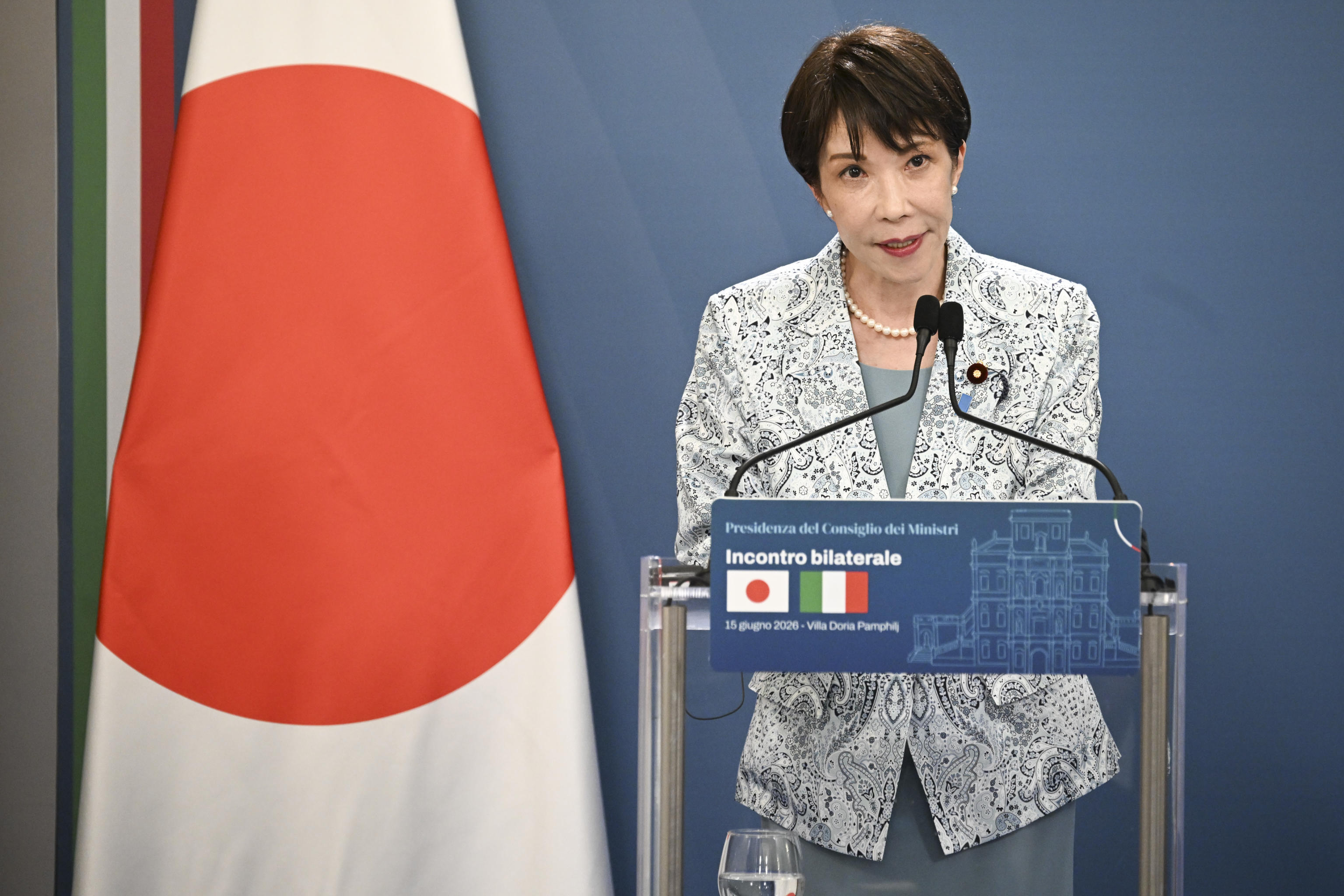 Meloni e Takaichi