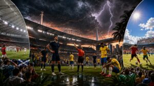 Mondiali 2026 Scozia Brasile maltempo