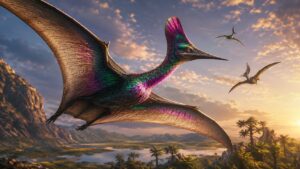 Pterosauro iridescente