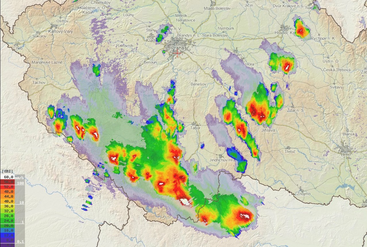 Radar meteo Repubblica Ceca 