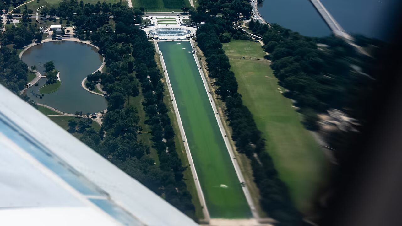 Reflecting Pool di Washington foto