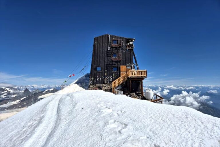 Rifugio Capanna Margherita zero termico