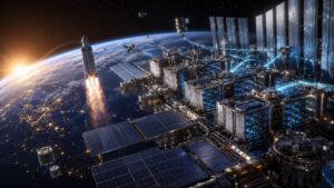 SpaceX intelligenza artificiale orbita