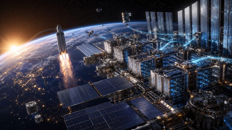 SpaceX intelligenza artificiale orbita