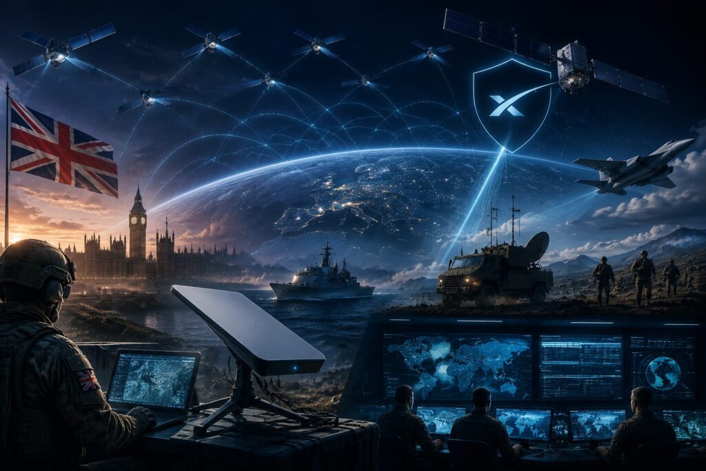 Starshield Spacex Regno Unito