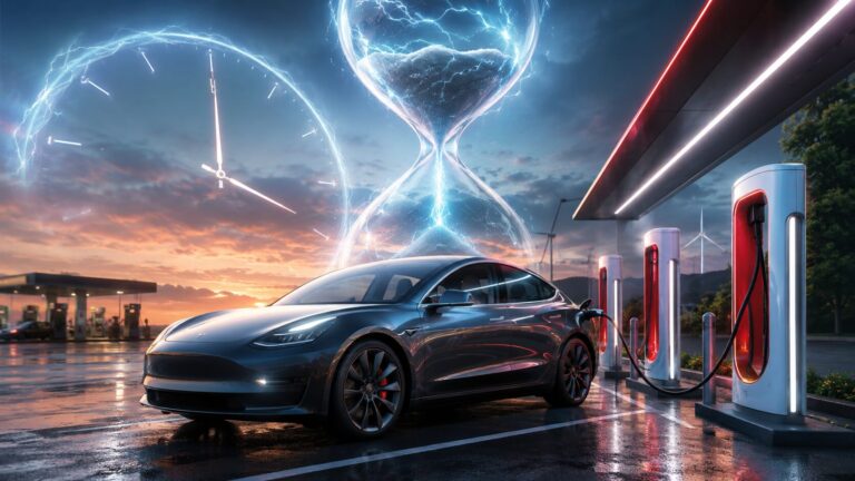 Supercharging Tesla