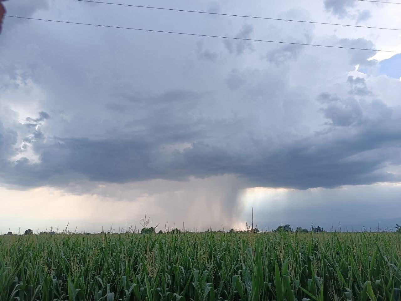 Temporale Lombardore Piemonte 
